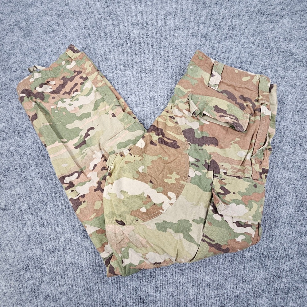 US Military OCP Multicam Cargo Pants Mens Medium Short Camo Tactical Ripstop